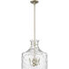 Santorini 4 Light 15 inch Modern Gold Indoor Pendant Ceiling Light